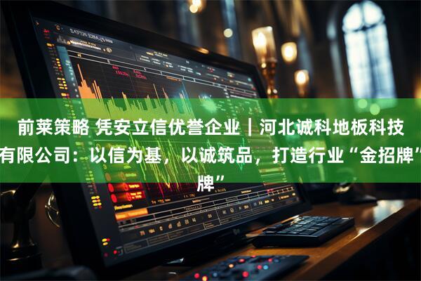 前莱策略 凭安立信优誉企业｜河北诚科地板科技有限公司：以信为基，以诚筑品，打造行业“金招牌”